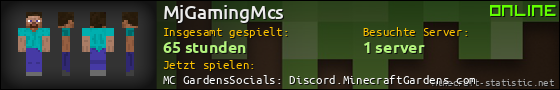 Benutzerleisten 560x90 für MjGamingMcs