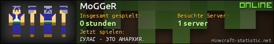 Benutzerleisten 560x90 für MoGGeR