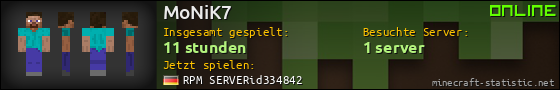 Benutzerleisten 560x90 für MoNiK7