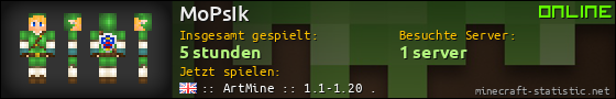 Benutzerleisten 560x90 für MoPsIk