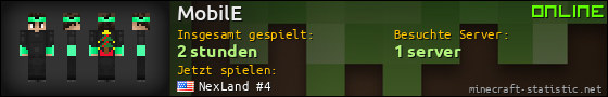 Benutzerleisten 560x90 für MobilE