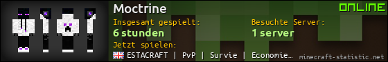 Benutzerleisten 560x90 für Moctrine