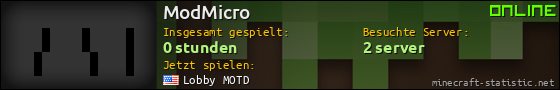 Benutzerleisten 560x90 für ModMicro