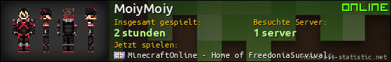 Benutzerleisten 560x90 für MoiyMoiy