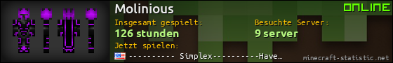 Benutzerleisten 560x90 für Molinious
