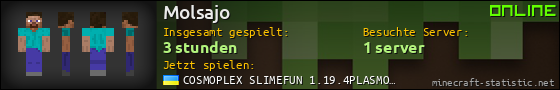 Benutzerleisten 560x90 für Molsajo