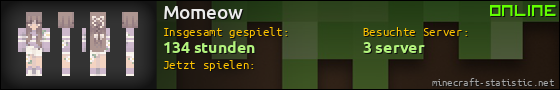 Benutzerleisten 560x90 für Momeow