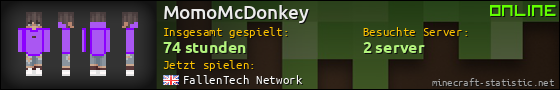 Benutzerleisten 560x90 für MomoMcDonkey