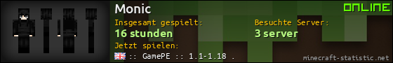 Benutzerleisten 560x90 für Monic