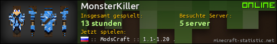 Benutzerleisten 560x90 für MonsterKiller