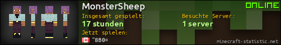 Benutzerleisten 560x90 für MonsterSheep