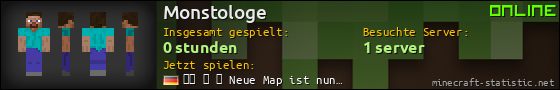 Benutzerleisten 560x90 für Monstologe