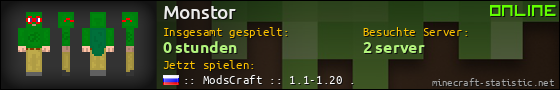 Benutzerleisten 560x90 für Monstor