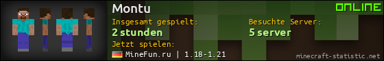 Benutzerleisten 560x90 für Montu