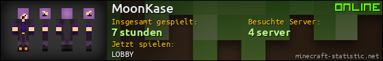 Benutzerleisten 560x90 für MoonKase