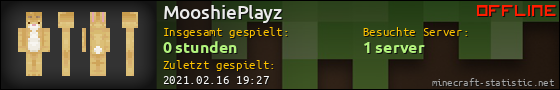 Benutzerleisten 560x90 für MooshiePlayz