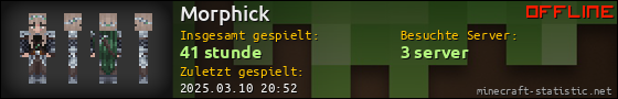 Benutzerleisten 560x90 für Morphick