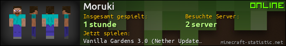 Benutzerleisten 560x90 für Moruki