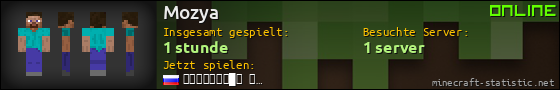 Benutzerleisten 560x90 für Mozya