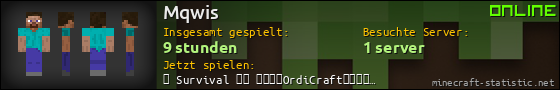 Benutzerleisten 560x90 für Mqwis