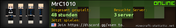 Benutzerleisten 560x90 für MrC1010