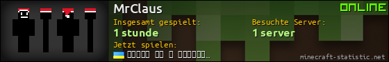 Benutzerleisten 560x90 für MrClaus