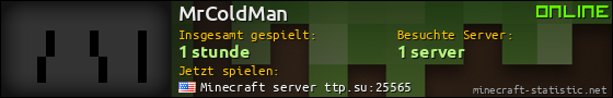 Benutzerleisten 560x90 für MrColdMan