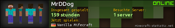 Benutzerleisten 560x90 für MrDDog