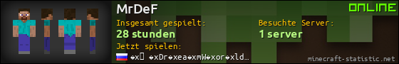 Benutzerleisten 560x90 für MrDeF