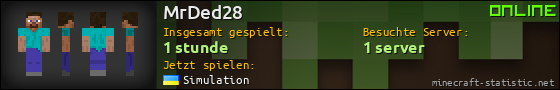 Benutzerleisten 560x90 für MrDed28