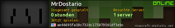 Benutzerleisten 560x90 für MrDostario