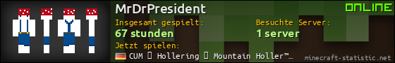 Benutzerleisten 560x90 für MrDrPresident