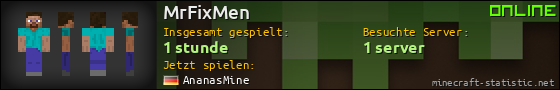 Benutzerleisten 560x90 für MrFixMen