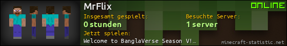 Benutzerleisten 560x90 für MrFlix