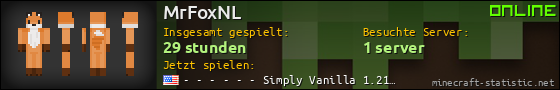Benutzerleisten 560x90 für MrFoxNL
