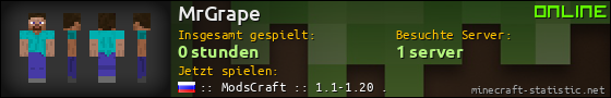 Benutzerleisten 560x90 für MrGrape