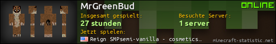 Benutzerleisten 560x90 für MrGreenBud