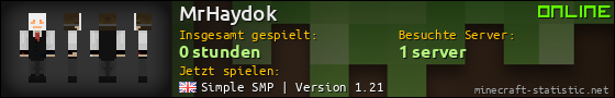 Benutzerleisten 560x90 für MrHaydok