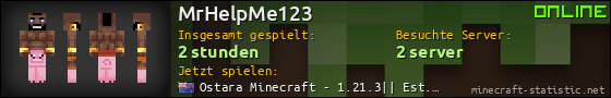 Benutzerleisten 560x90 für MrHelpMe123