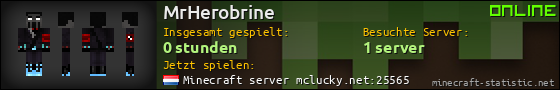 Benutzerleisten 560x90 für MrHerobrine