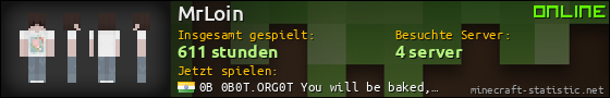 Benutzerleisten 560x90 für MrLoin