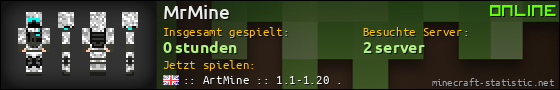 Benutzerleisten 560x90 für MrMine
