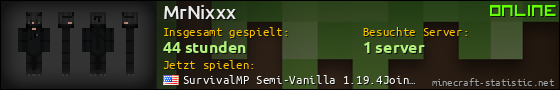 Benutzerleisten 560x90 für MrNixxx