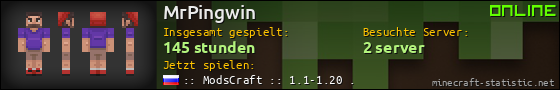 Benutzerleisten 560x90 für MrPingwin