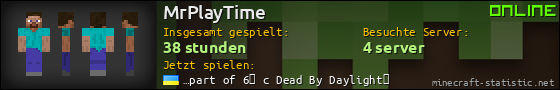 Benutzerleisten 560x90 für MrPlayTime