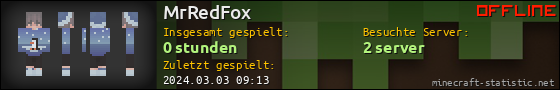 Benutzerleisten 560x90 für MrRedFox