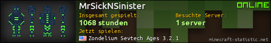 Benutzerleisten 560x90 für MrSickNSinister