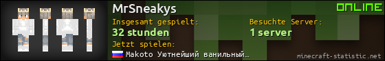 Benutzerleisten 560x90 für MrSneakys