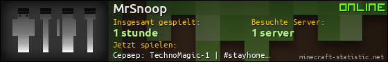 Benutzerleisten 560x90 für MrSnoop