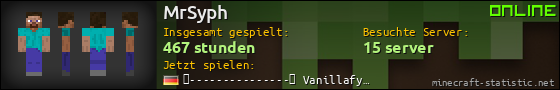 Benutzerleisten 560x90 für MrSyph